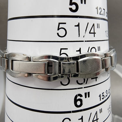 Citizen Watch Women 16mm Black Dial Silver Tone Oval 5421K000459 New Battery10