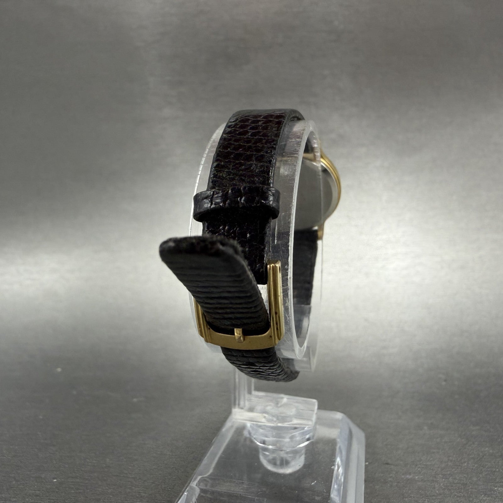 Seiko Exceline Watch Women 24mm White Dial Gold Tone 7321-044B New Battery7