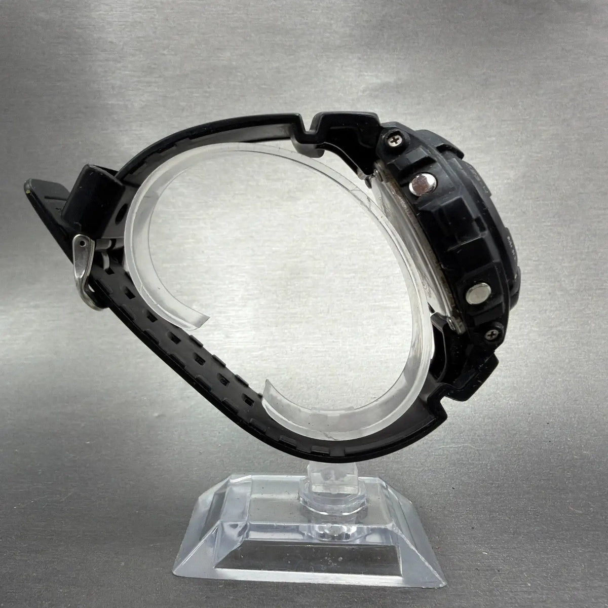 Casio G-Shock G-100 Watch Men 48mm Black Red Ana Digi Alarm Chrono New Battery G8