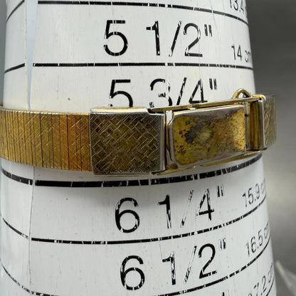 Seiko Watch Women 19mm Brown Dial Gold Tone 1400-5429  Octagon New Battery VTG10