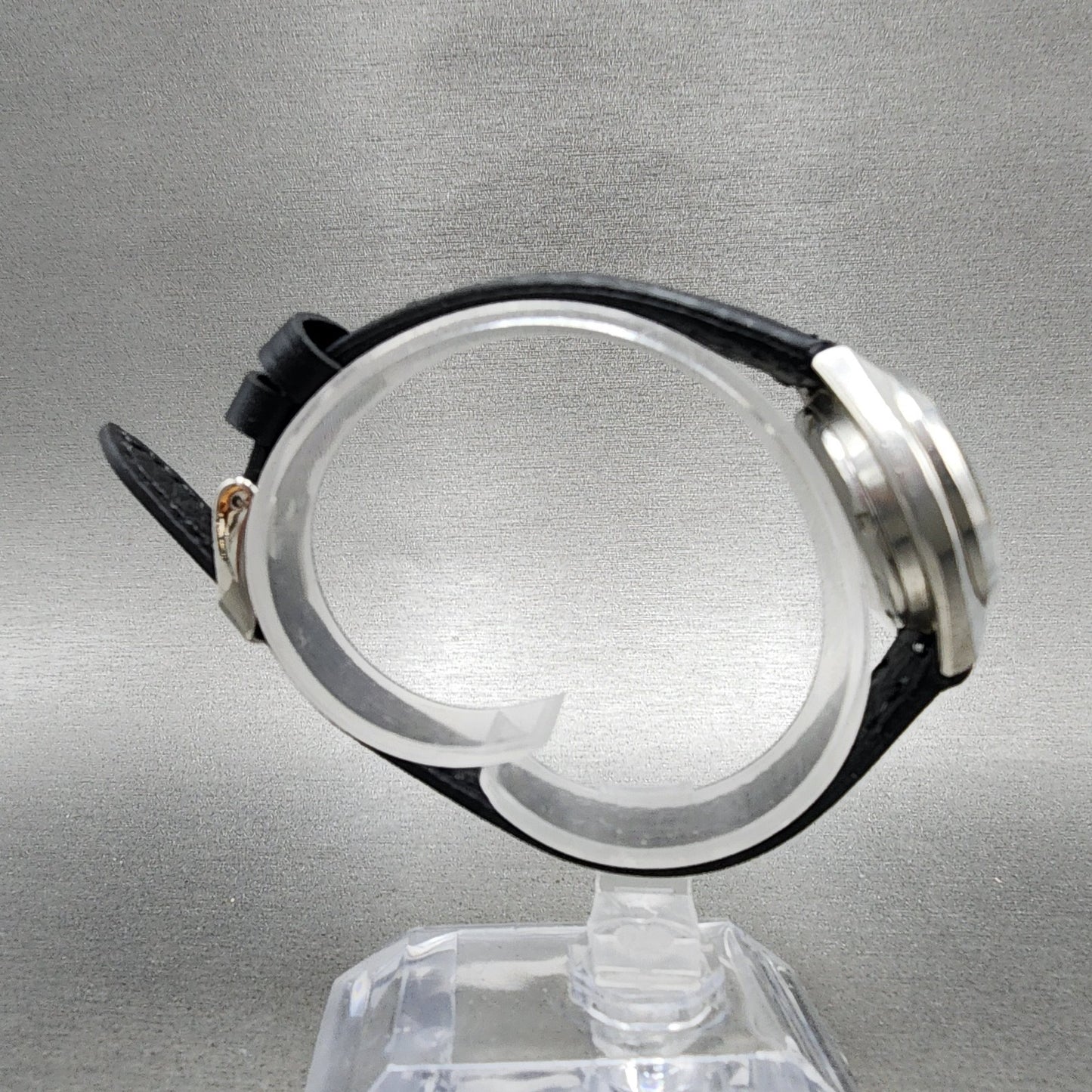 Seiko Automatic Watch Women 27mm Silver Dial Silver Tone Daydate Round Runs VTG8