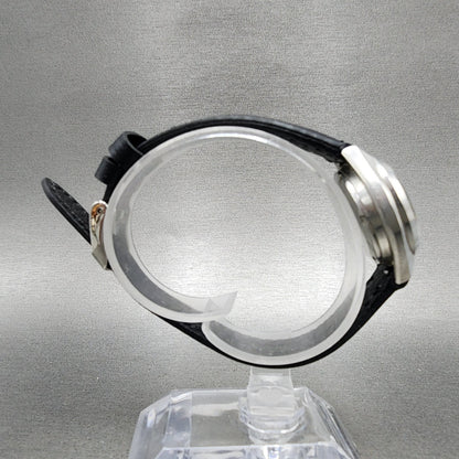 Seiko Automatic Watch Women 27mm Silver Dial Silver Tone Daydate Round Runs VTG8