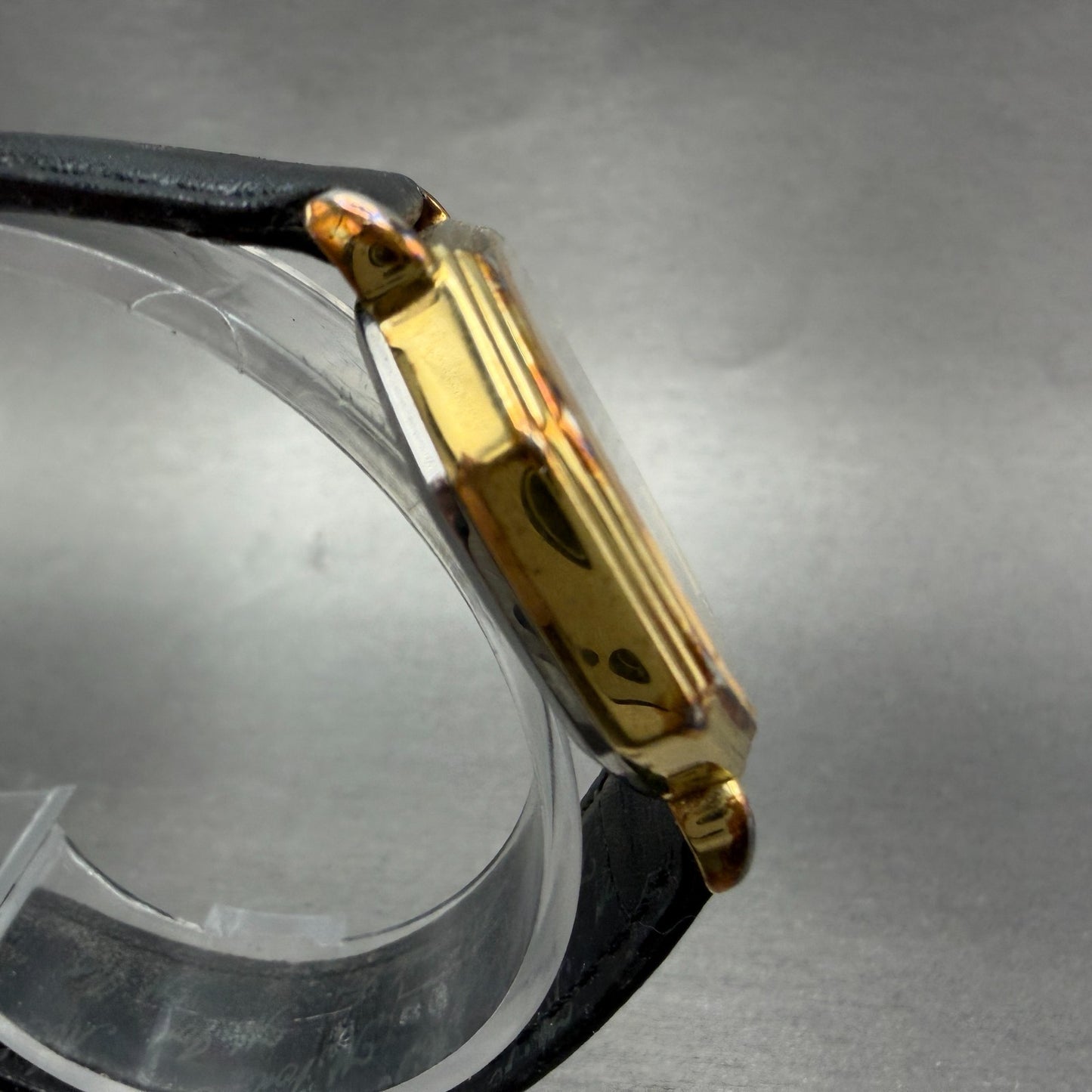 Seiko Watch Men 30mm White Dial Gold Tone Octagon 2628-5040 New Battery Vintage3