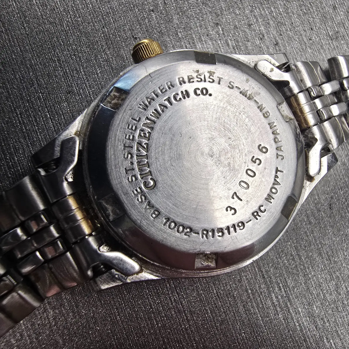 Citizen CQ Watch Women 25mm Silver Dial Two Tone Daydate 1002-R15119 New Battery10