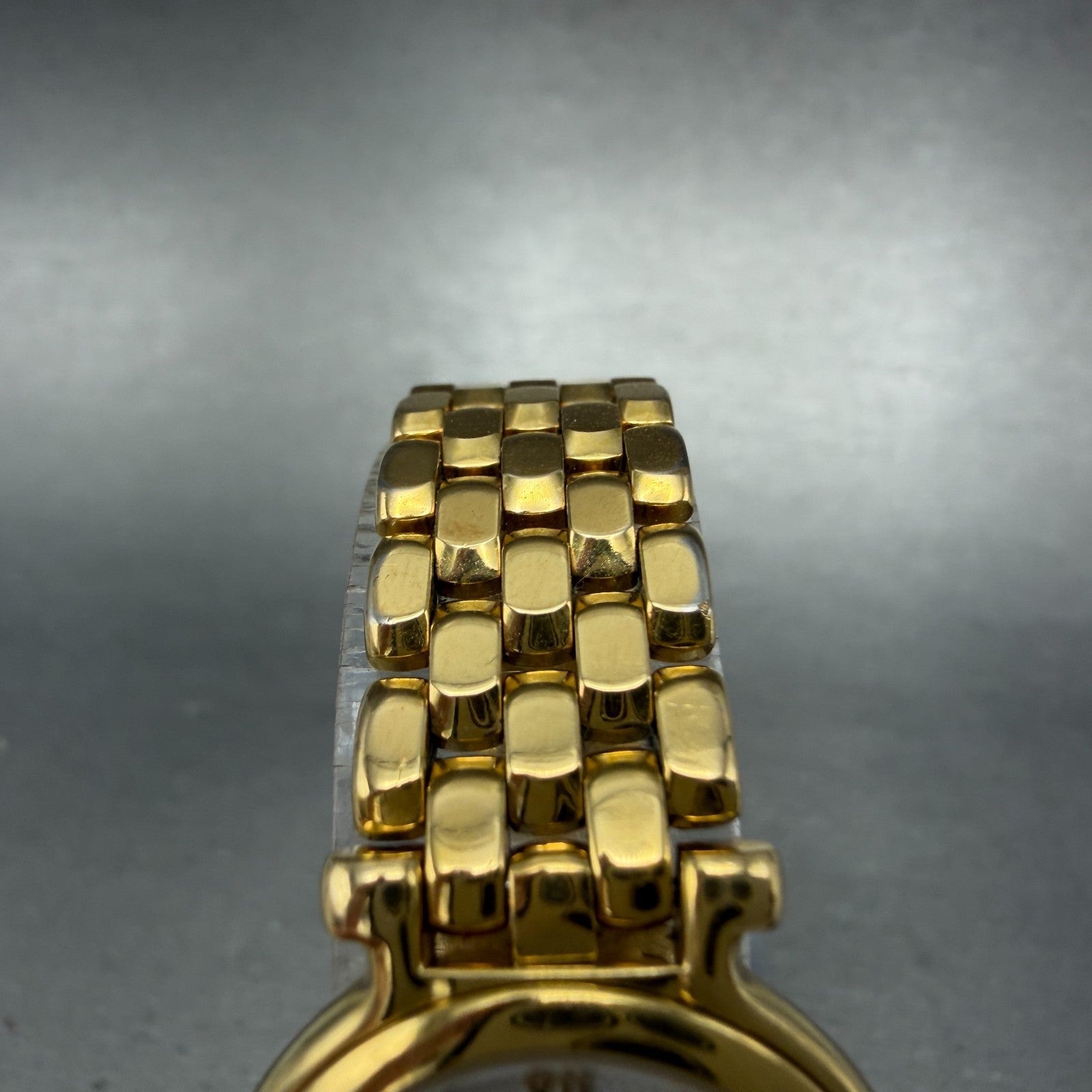Raymond Weil Watch Women 24mm White Dial Gold Plated Date 9937 New Battery4