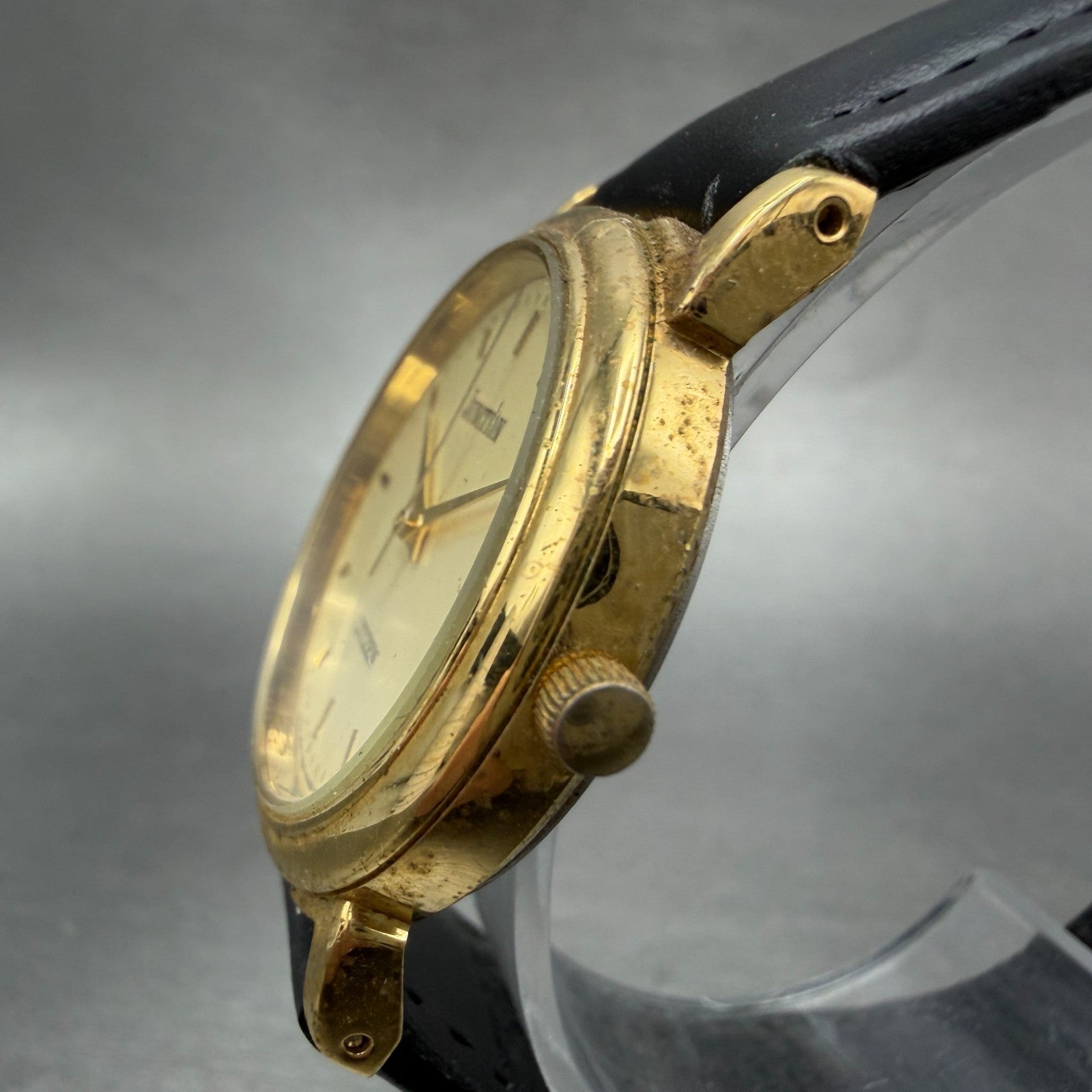 Citizen Junction Watch Unisex 32mm Champagne Dial Gold Tone Round New battery2