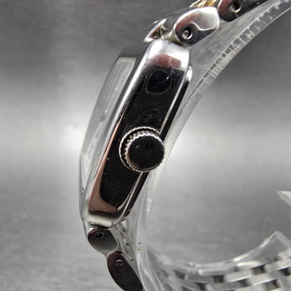 Swiss Army Alliance Tank Watch Women 22mm White Dial Two Tone New Battery2