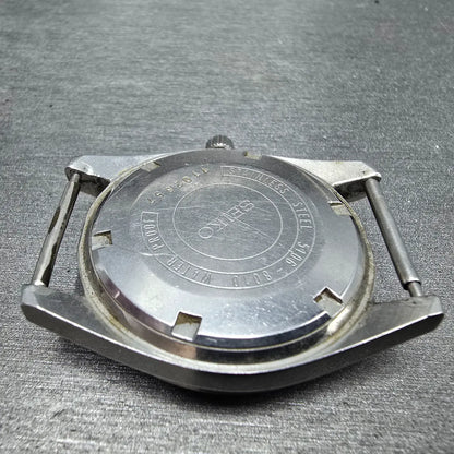 Seiko Seikomatic-P Watch men 37mm White Dial Steel Daydate 5106-8010 JDM PARTS9