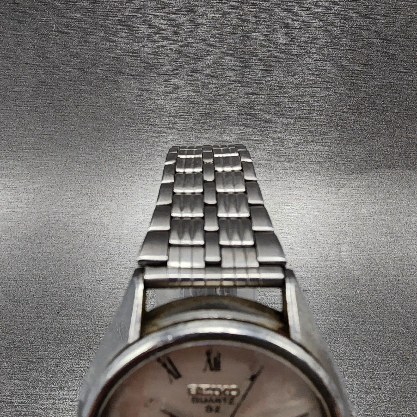 Seiko Watch Men 35mm Silver Dial Silver Tone Round 09208000 New Battery4