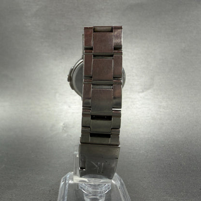 Seiko Lukia Watch Women 28mm Purple Dial Silver Tone Date 7N82-6E00 New Battery7