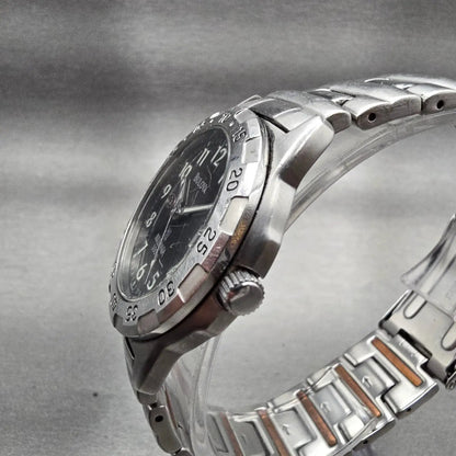 Bulova Millennia Watch Men 36mm Black Dial Silver Tone Date Round 96B46 New Batt3