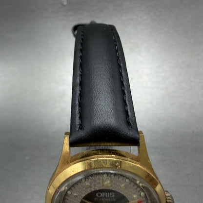 Oris Watch Women 30mm White Dial Gold Tone Round Manual Wind Runs Vintage4