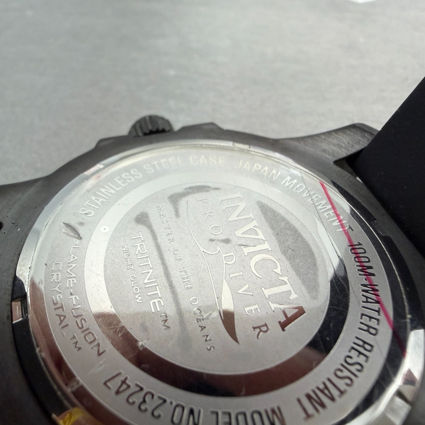 Invicta Pro Diver Watch Men 45mm Black Dial Black Tone Round 23247 New Battery9