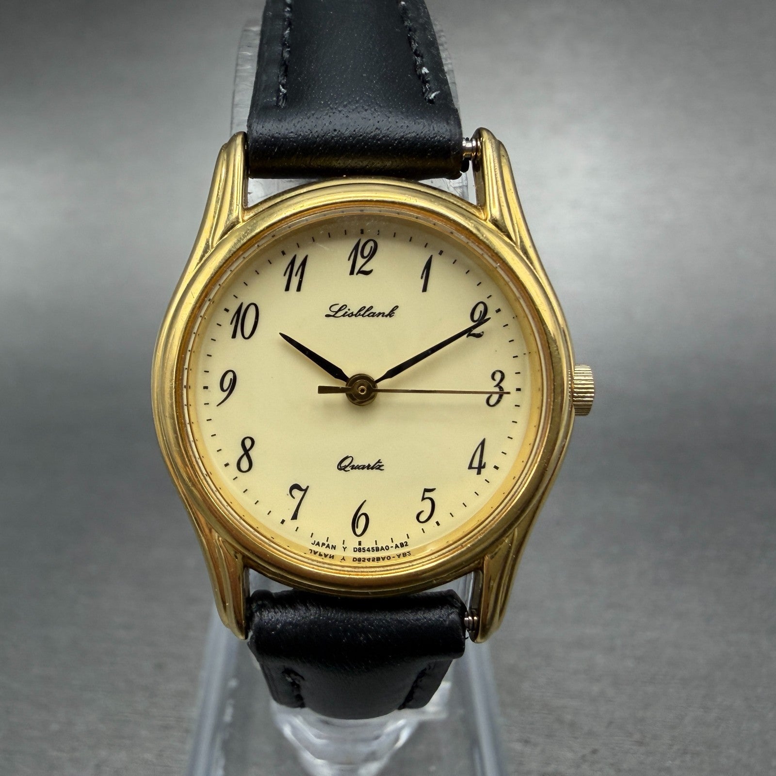 Orient Lisblank Watch Women 24mm Cream Dial Gold Tone Round D855BA-00 New Batt0