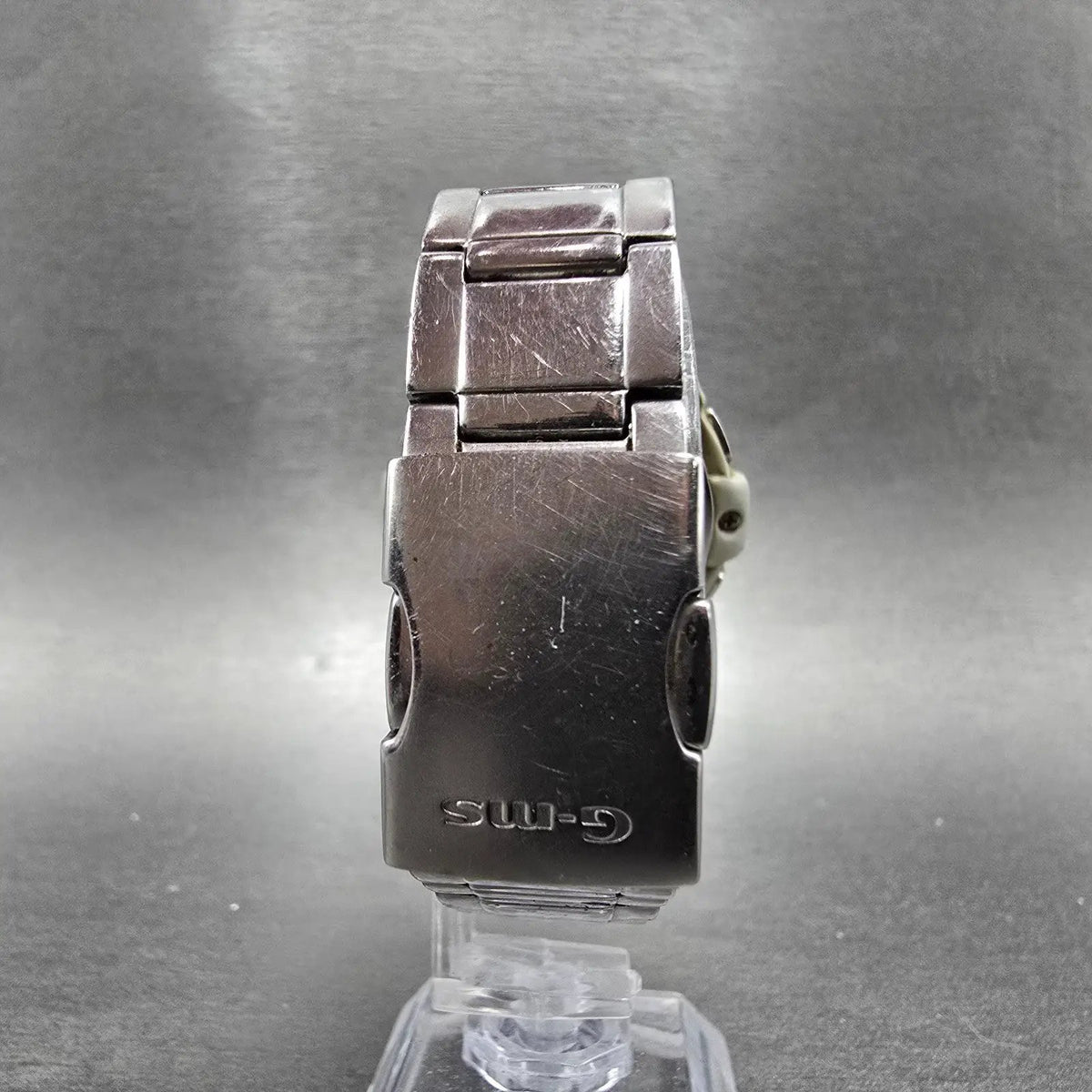 Casio Baby-G MSG-1200D Watch Women 41mm Pink Dial Silver Analog Digital Works7