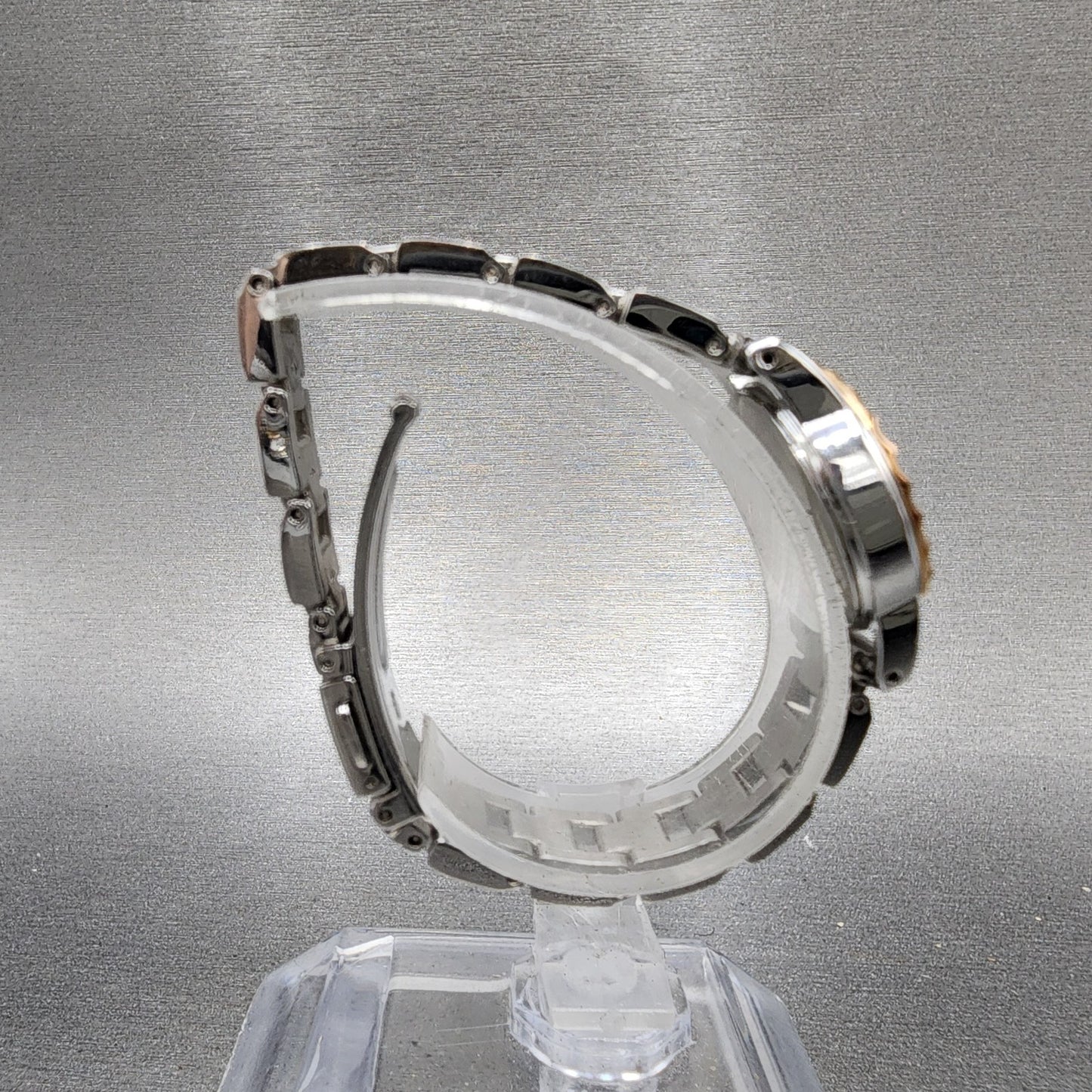 Seiko Wired Watch Women 22mm White Dial Two Tone Round VJ21KJ70 New Battery8