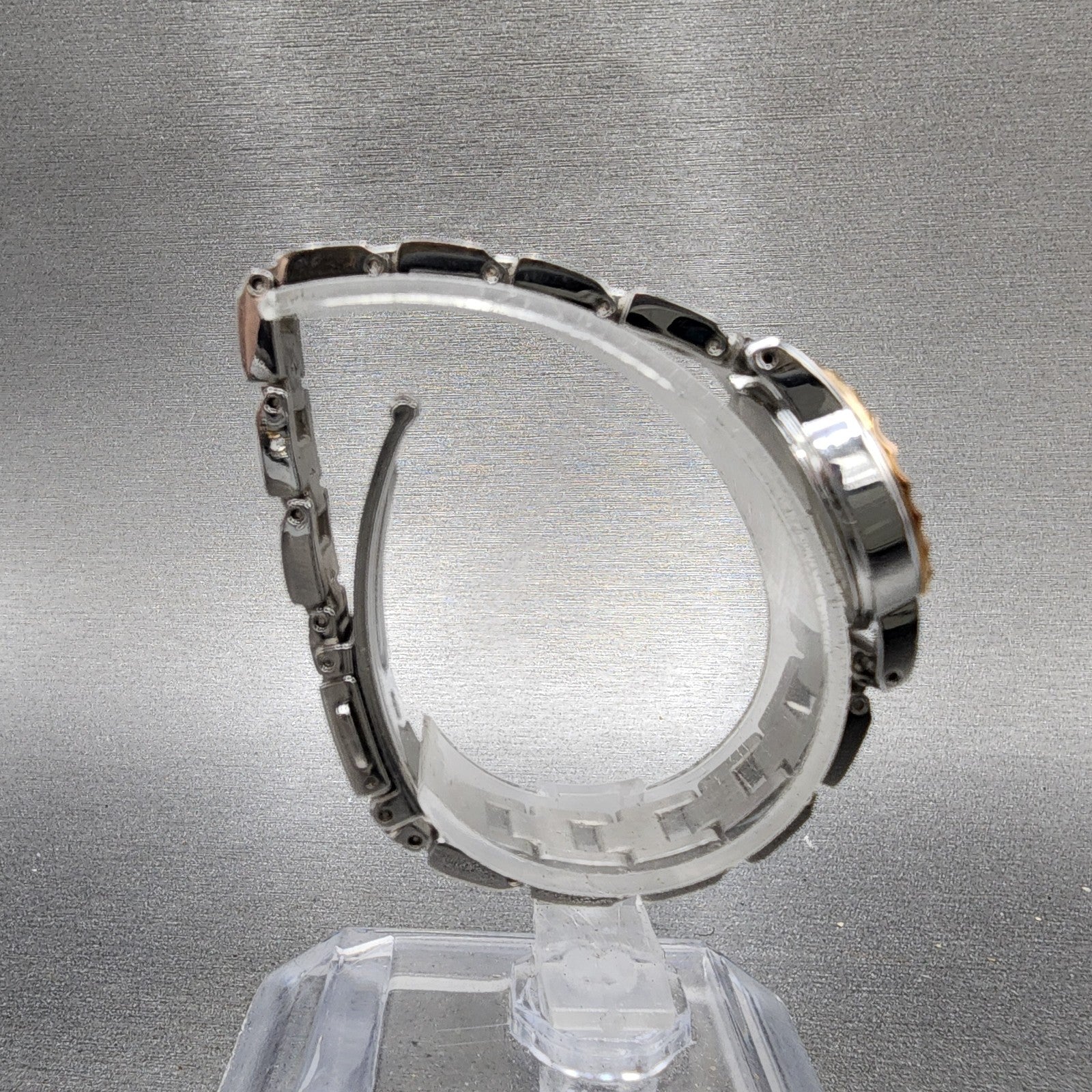 Seiko Wired Watch Women 22mm White Dial Two Tone Round VJ21KJ70 New Battery8