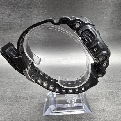 Casio G-Shock GD-100 Watch Men 51mm Black Chrono Alarm Round New Battery READ9