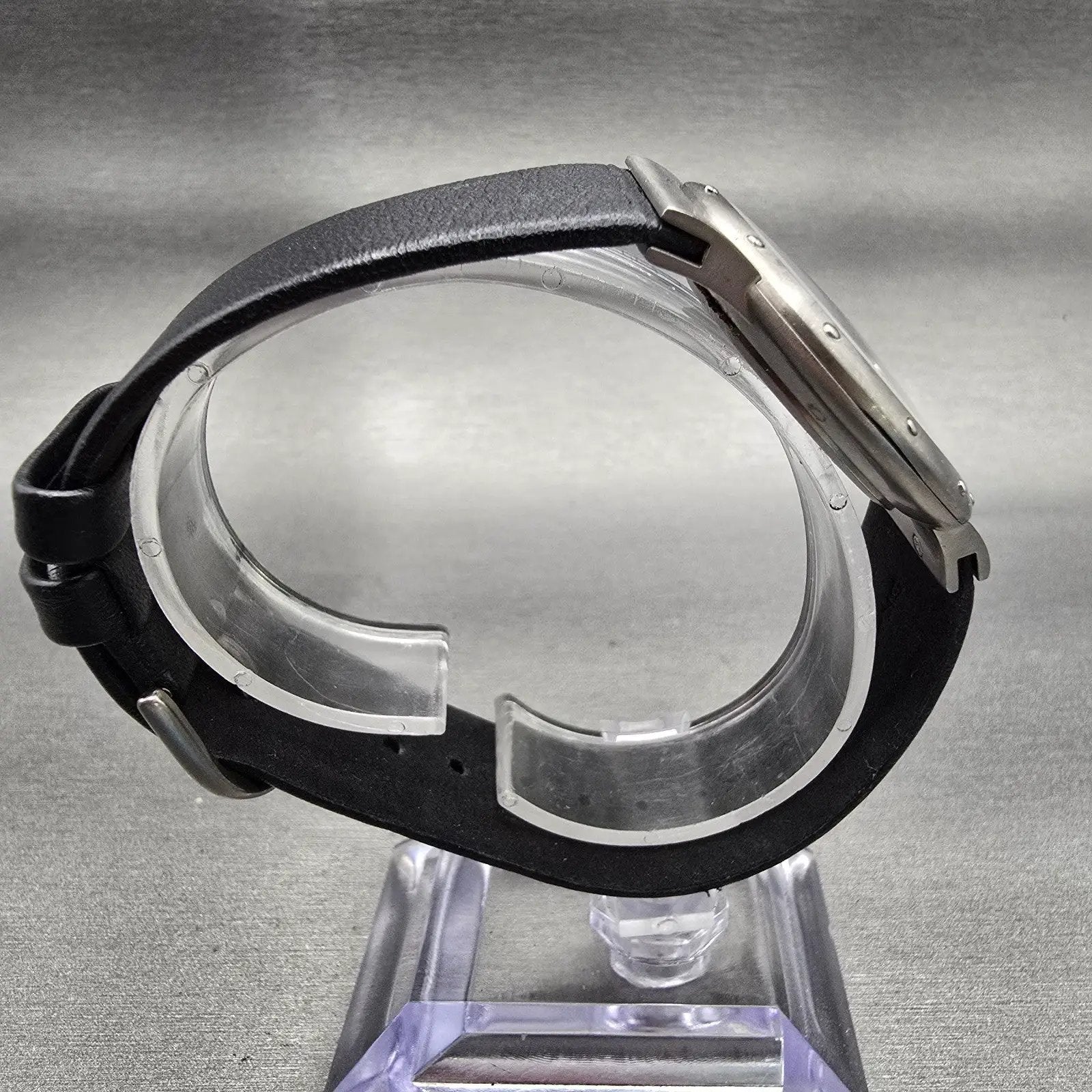 Skagen Slimline Watch Men 35mm Black Dial Titanium 530LTLB New Battery8