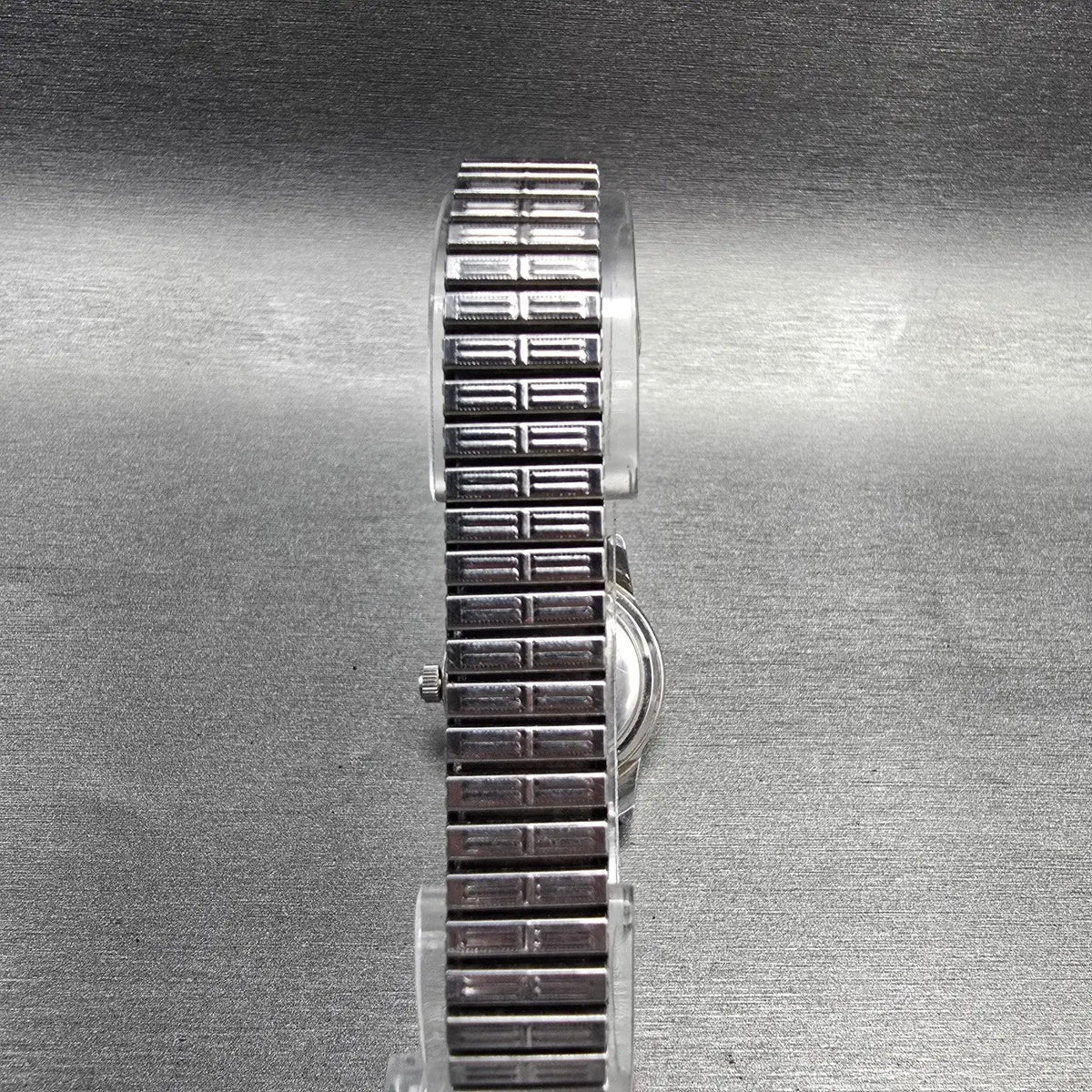 Seiko Watch Women 27mm Silver Dial Silver Tone Date Round 2118-0230 Manual Wind7