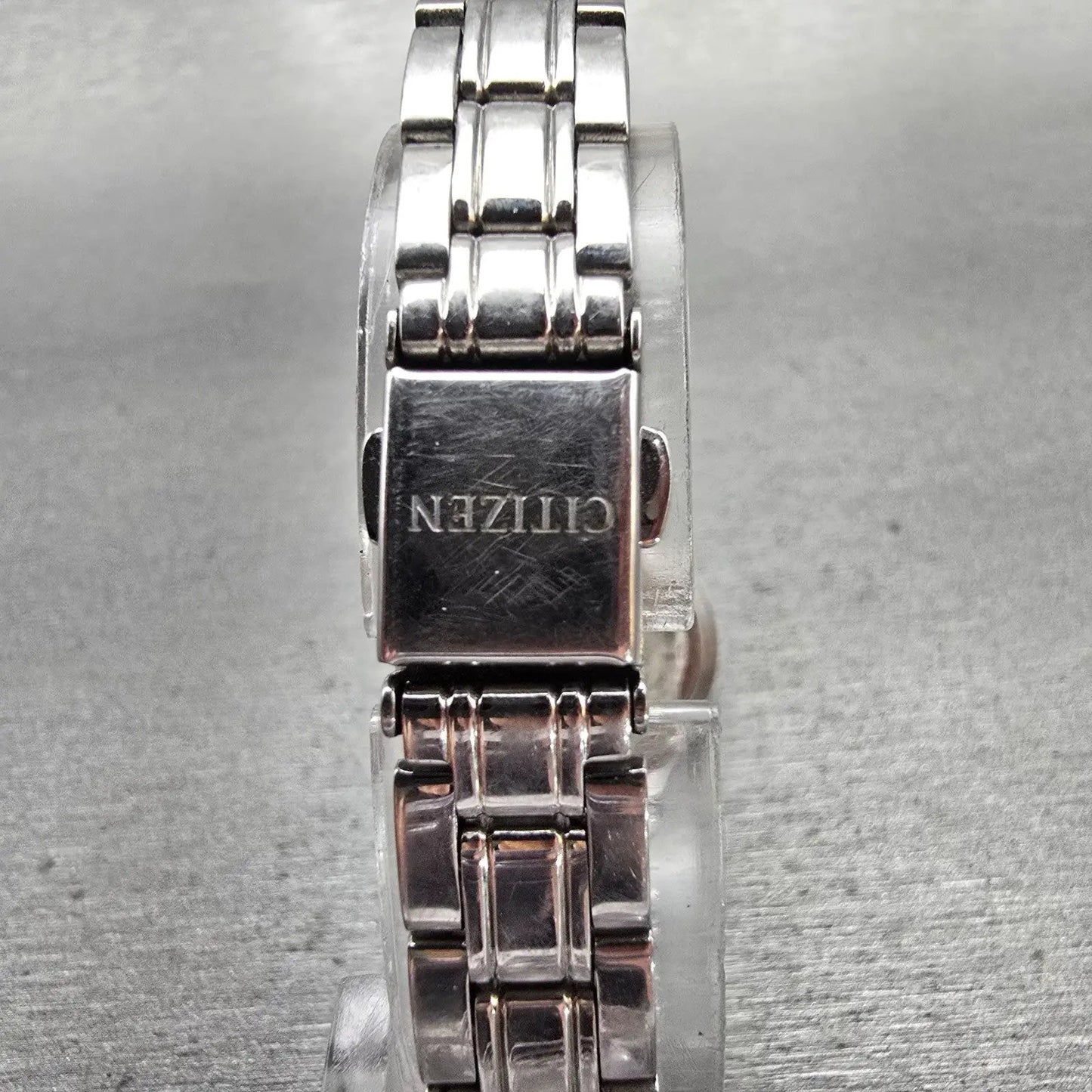 Citizen Watch Women 21mm Silver Dial Silver Tone Gemmed 5930-S101476 New Battery7