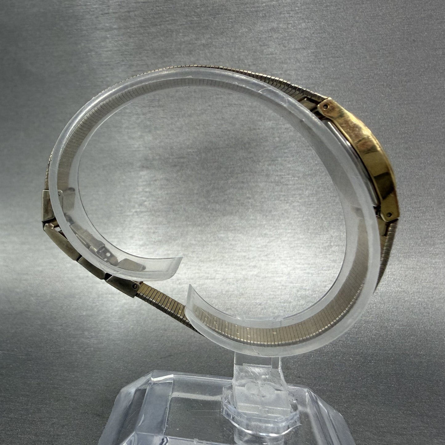 Seiko Watch Women 18mm Champagne Dial Gold Tone Round 4n00-0669 New Battery ABC8