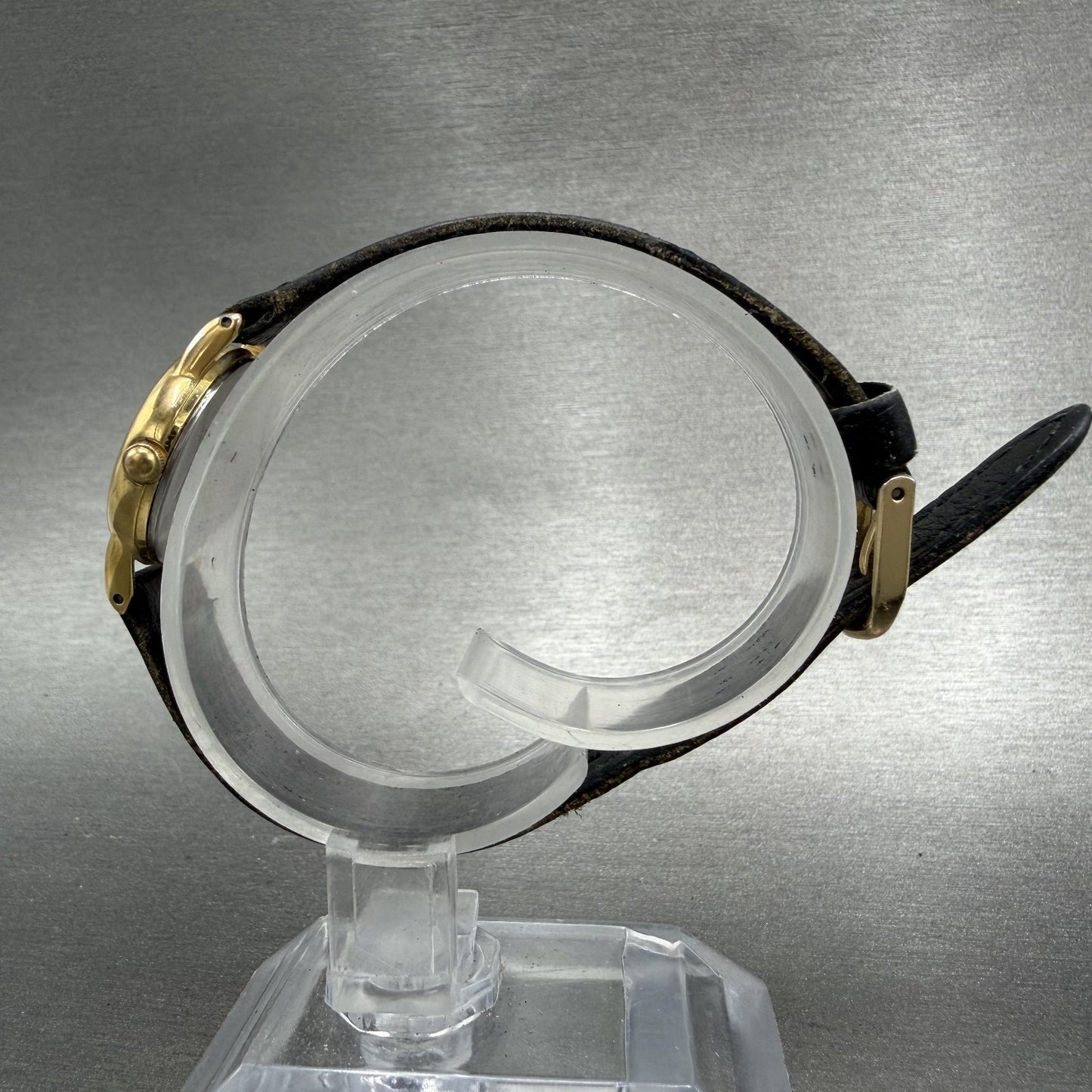 Seiko Watch Women 20mm White Dial Gold Tone Round 2Y00-0A10 New Battery AKGSJ6