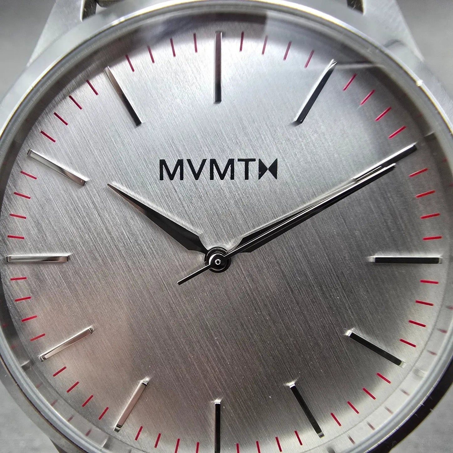 MVMT 40 Series Watch Men 40mm Silver Dial Stainless Steel Bracelet New Battery1
