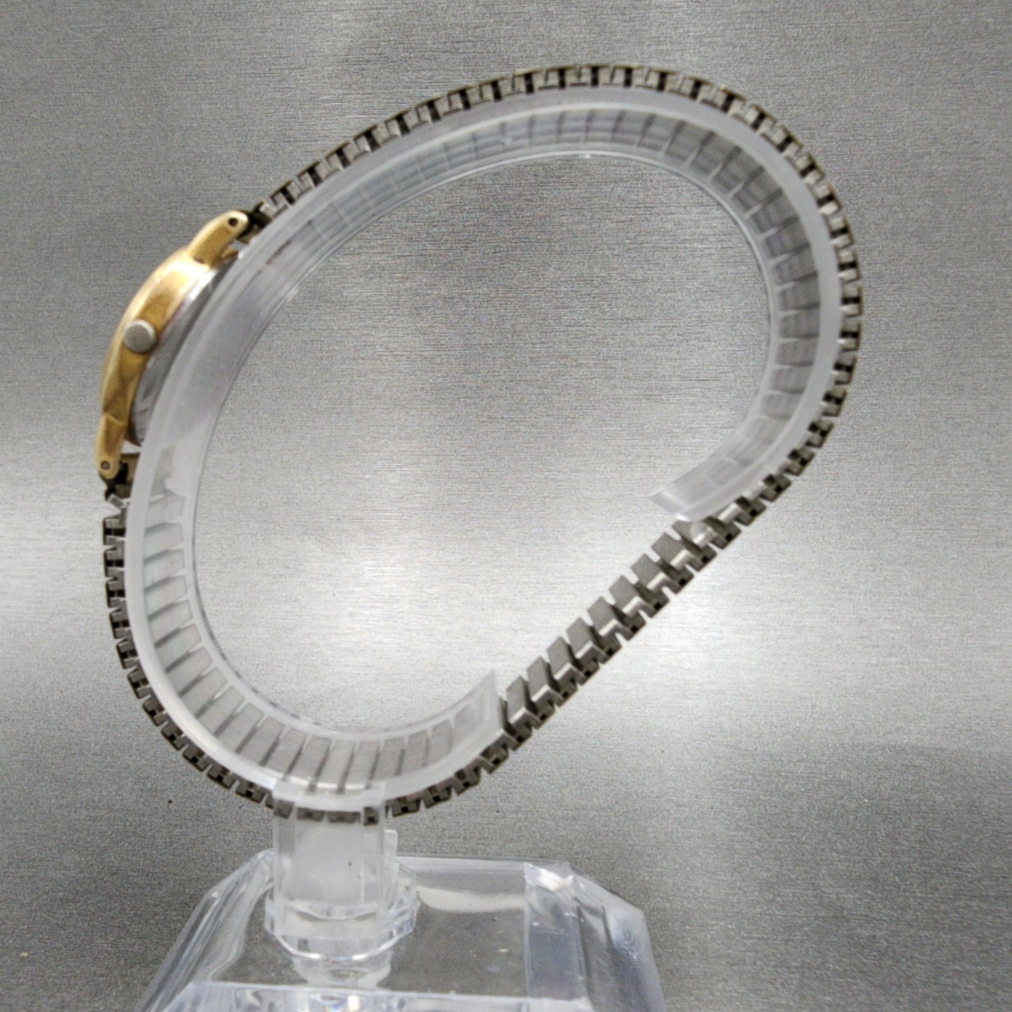 Seiko Exceline Watch Women 22mm Cream Dial Gold Tone Round 23200380 New Battery6