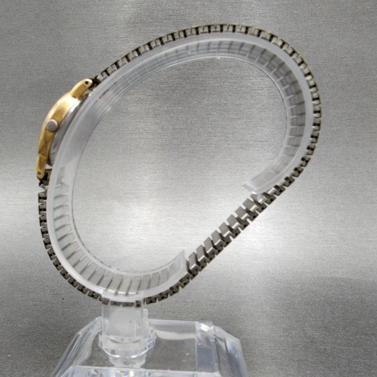 Seiko Exceline Watch Women 22mm Cream Dial Gold Tone Round 23200380 New Battery6
