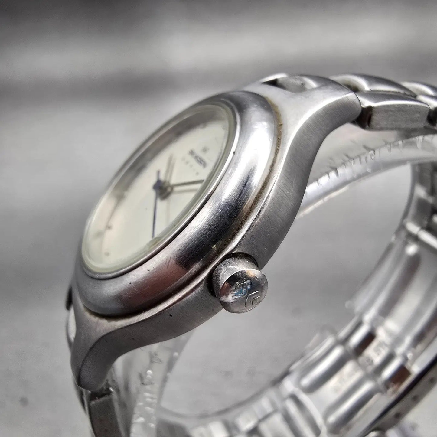 Skagen Watch Women 27mm Silver Dial Silver Tone Round A2SSX New Battery2