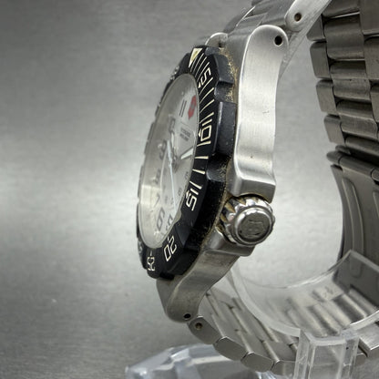 Victorinox Swiss Army Summit XLT Watch Men 39mm Silver Dial Steel Date PARTS3