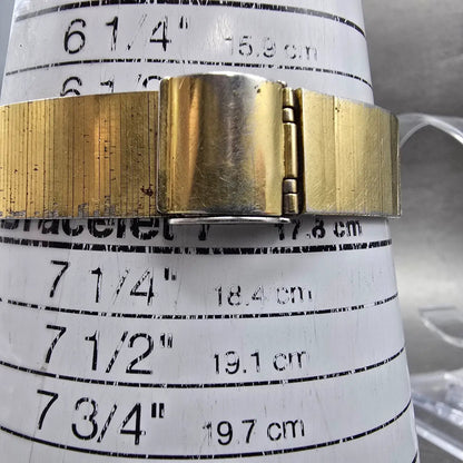 Seiko Analog Digital Watch Men 30mm Champagne Dial Gold Tone H448-5080 PARTS11