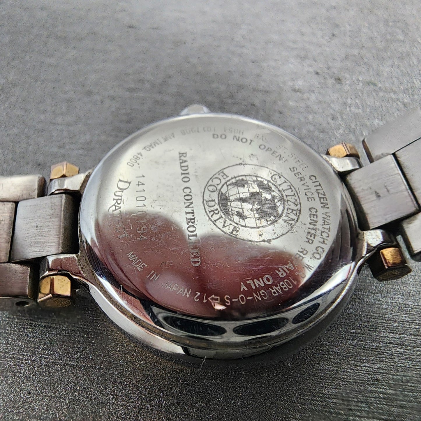 Citizen EcoDrive XC Watch Women 25mm White Dial Steel Date Round Atomic Works10