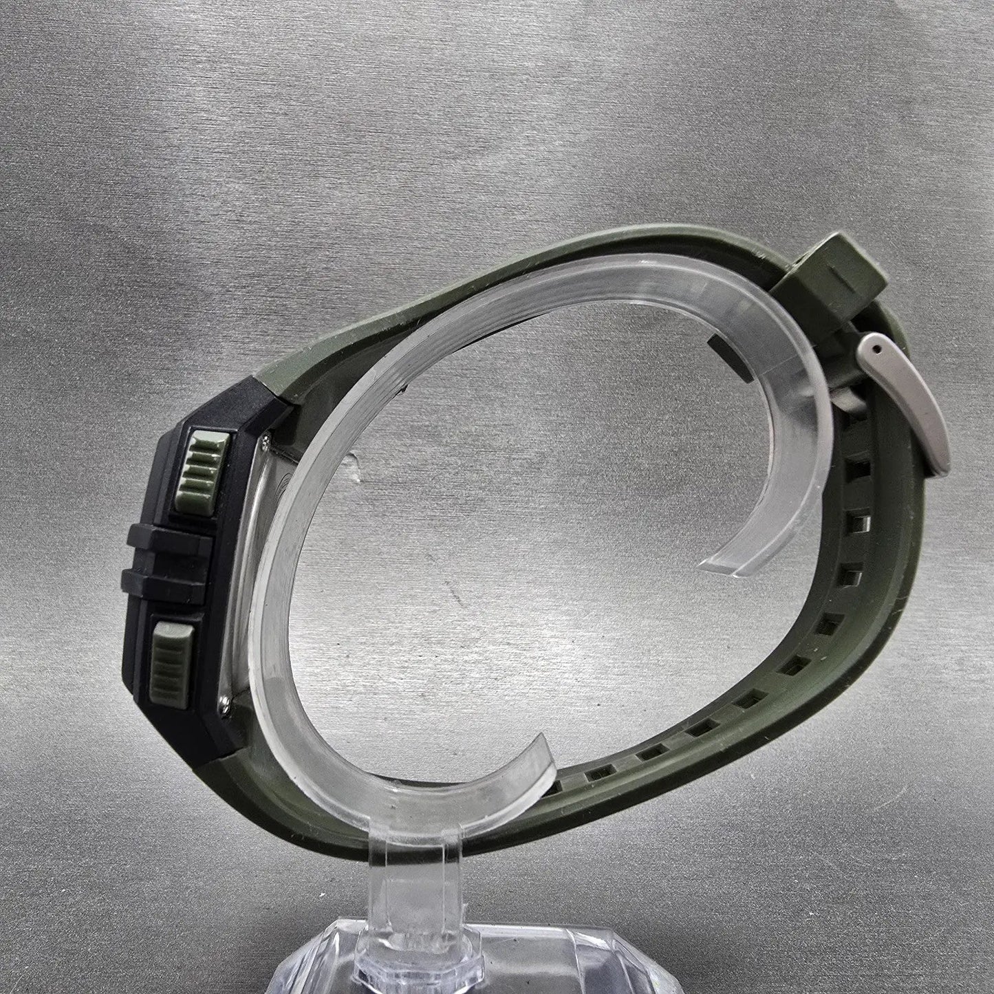 Timex Expedition Watch Men 45mm Black Green Alarm Chronograph T49903 New Batt6