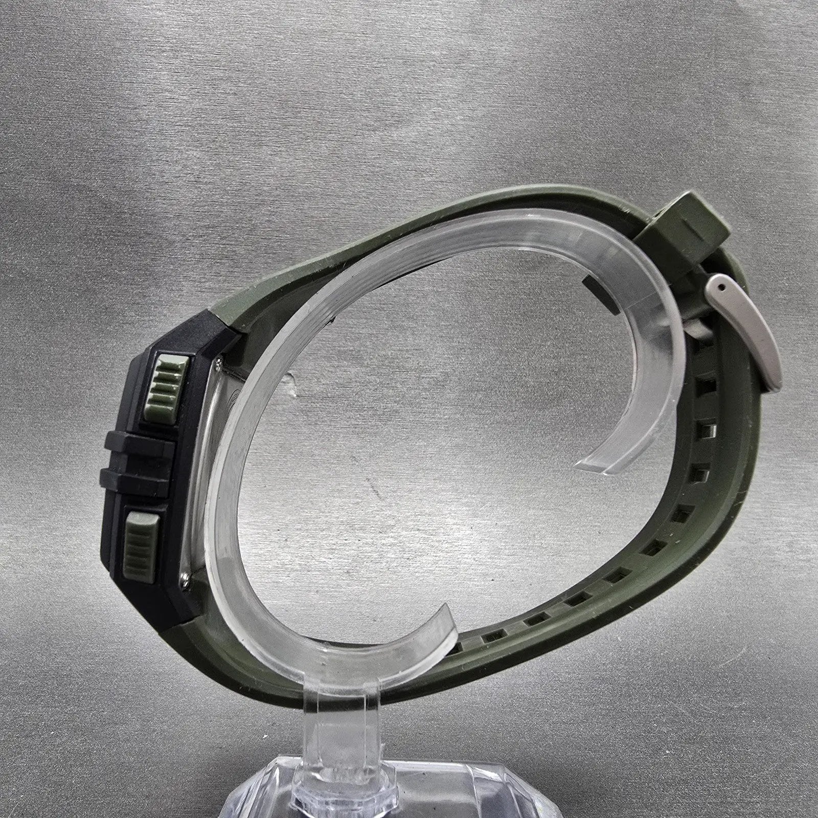 Timex Expedition Watch Men 45mm Black Green Alarm Chronograph T49903 New Batt6