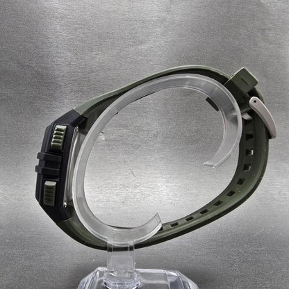 Timex Expedition Watch Men 45mm Black Green Alarm Chronograph T49903 New Batt6
