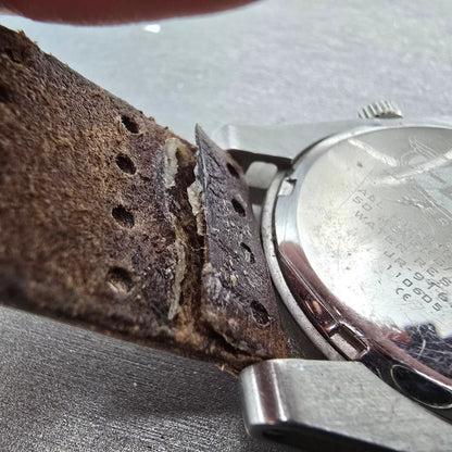 Fossil Watch Men 40mm Brown Dial Silver Tone Date Round JR-9162 New Battery10