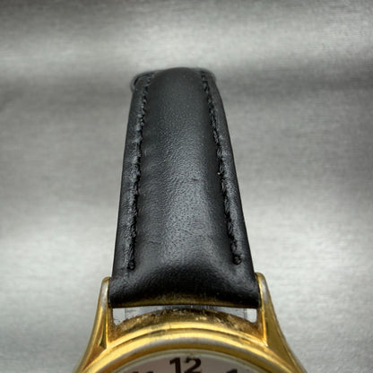 Seiko Alba Watch Unisex 31mm Silver Dial Gold Tone Round V8111880 New Battery4