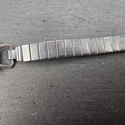 Navajo Sterling Silver Watch Band Tips 11mm Turquoise Coral Arrow Pattern Women6