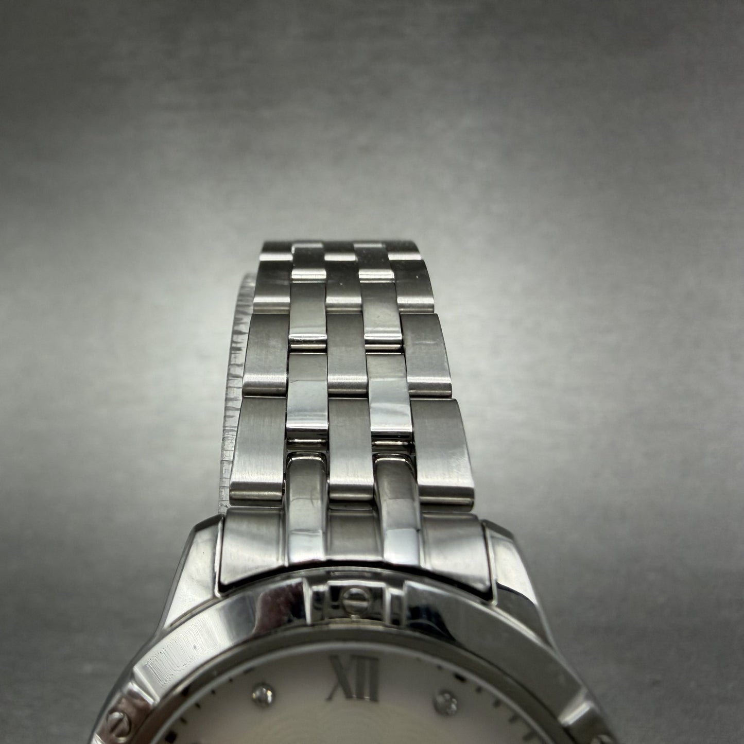 Raymond Weil Tango Watch Women 30mm MOP Dial Steel Diamonds 5960 New Battery4