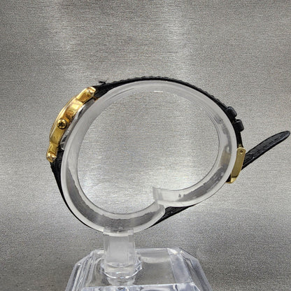 Citizen CQ Watch Women Watch Women 22mm Black Dial Gold Tone Round New Battery6
