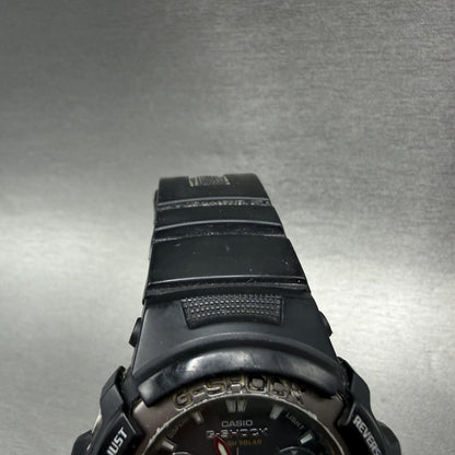 Casio GShock AWG101 Watch Men 48mm Gray Dial Black Alarm Chrono Solar Works4