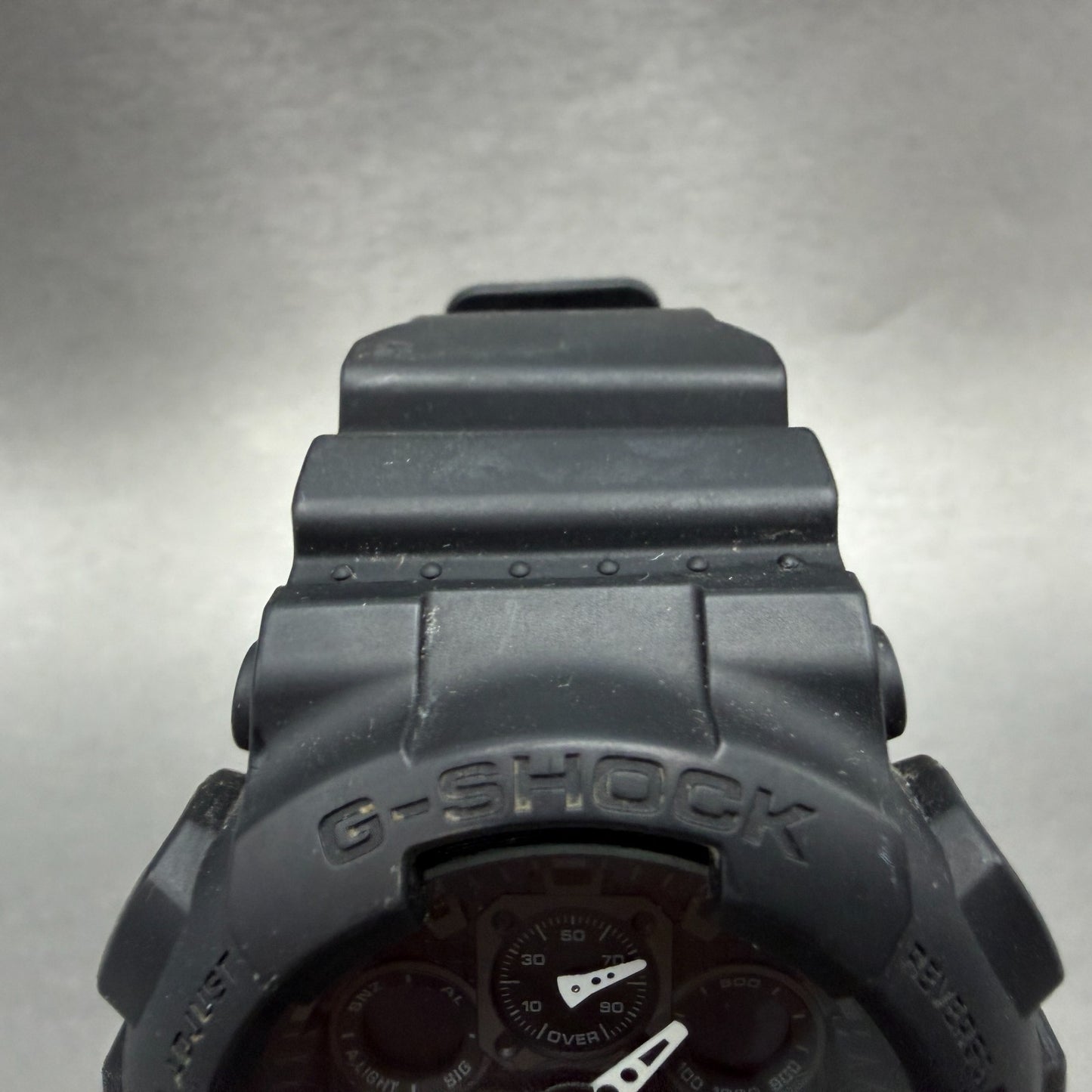 Casio G-Shock GA-100 Watch Men 51mm Black Alarm Chrono Daydate New Battery ABDF4