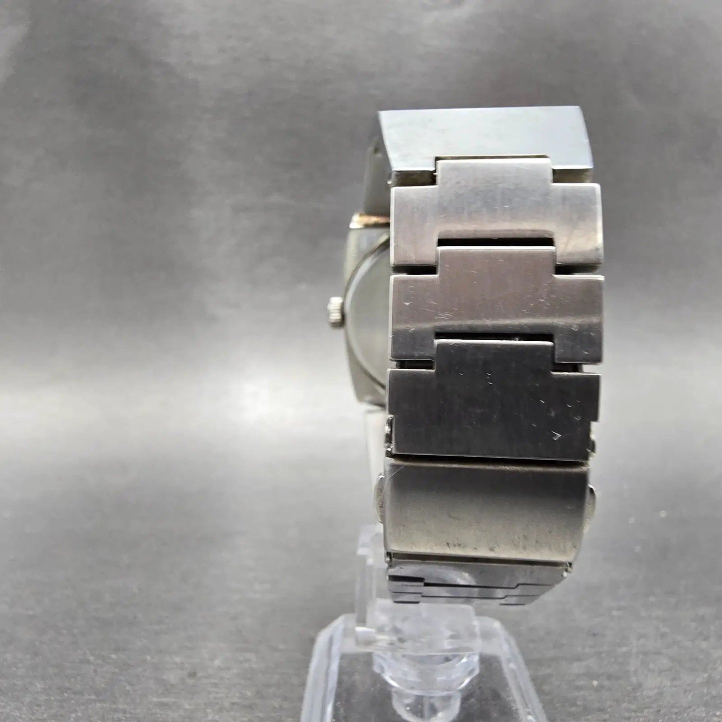 Paul Smith Watch Men 36mm Blue Dial Silver Tone Daydate Round New Battery7