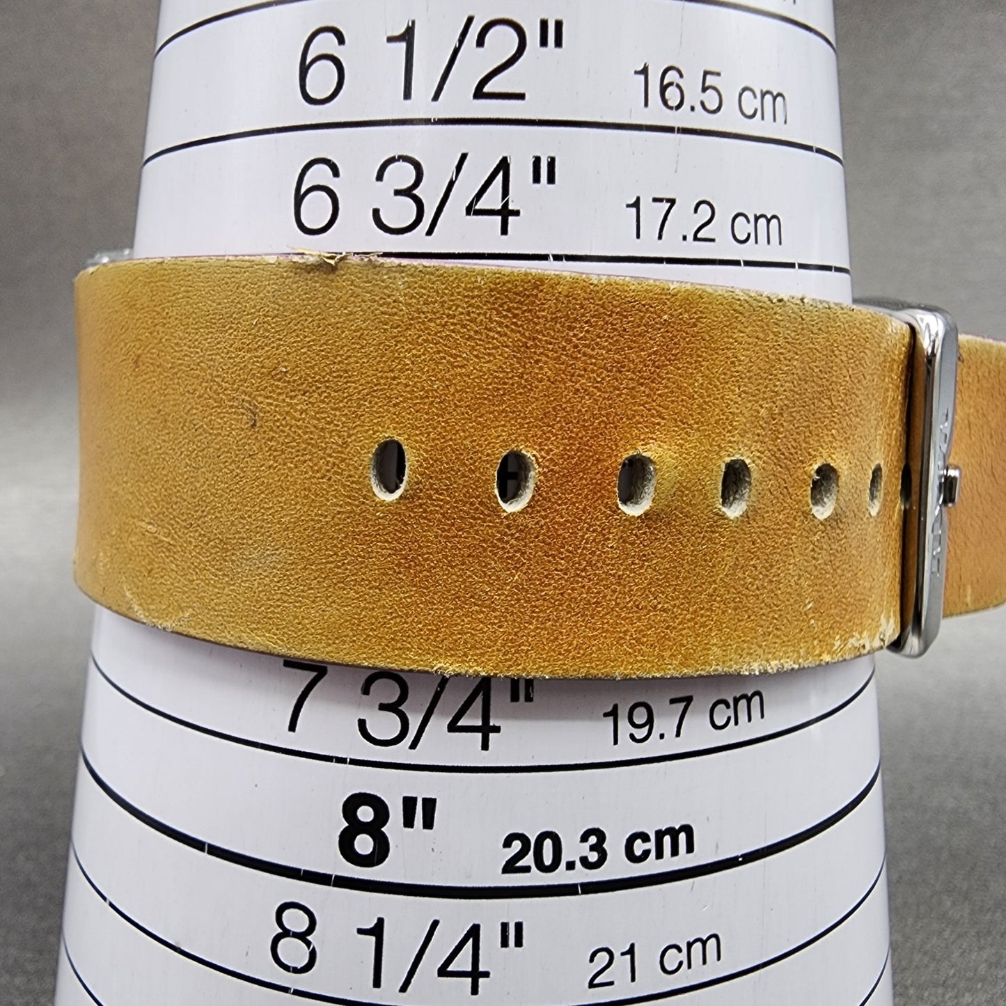 Nixon Chalet Tank Watch Women 30mm Brown Dial Steel Rectangle New Battery10
