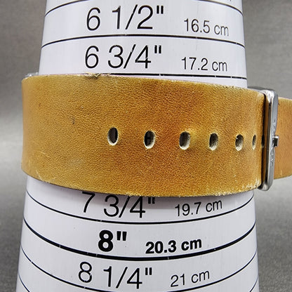 Nixon Chalet Tank Watch Women 30mm Brown Dial Steel Rectangle New Battery10