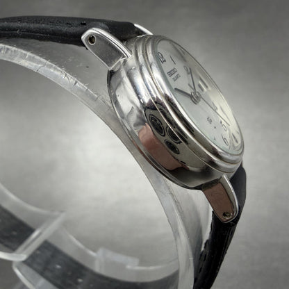 Seiko SQ Watch Women 23mm Silver Dial Silver Tone Date 8522-0030 New Battery3
