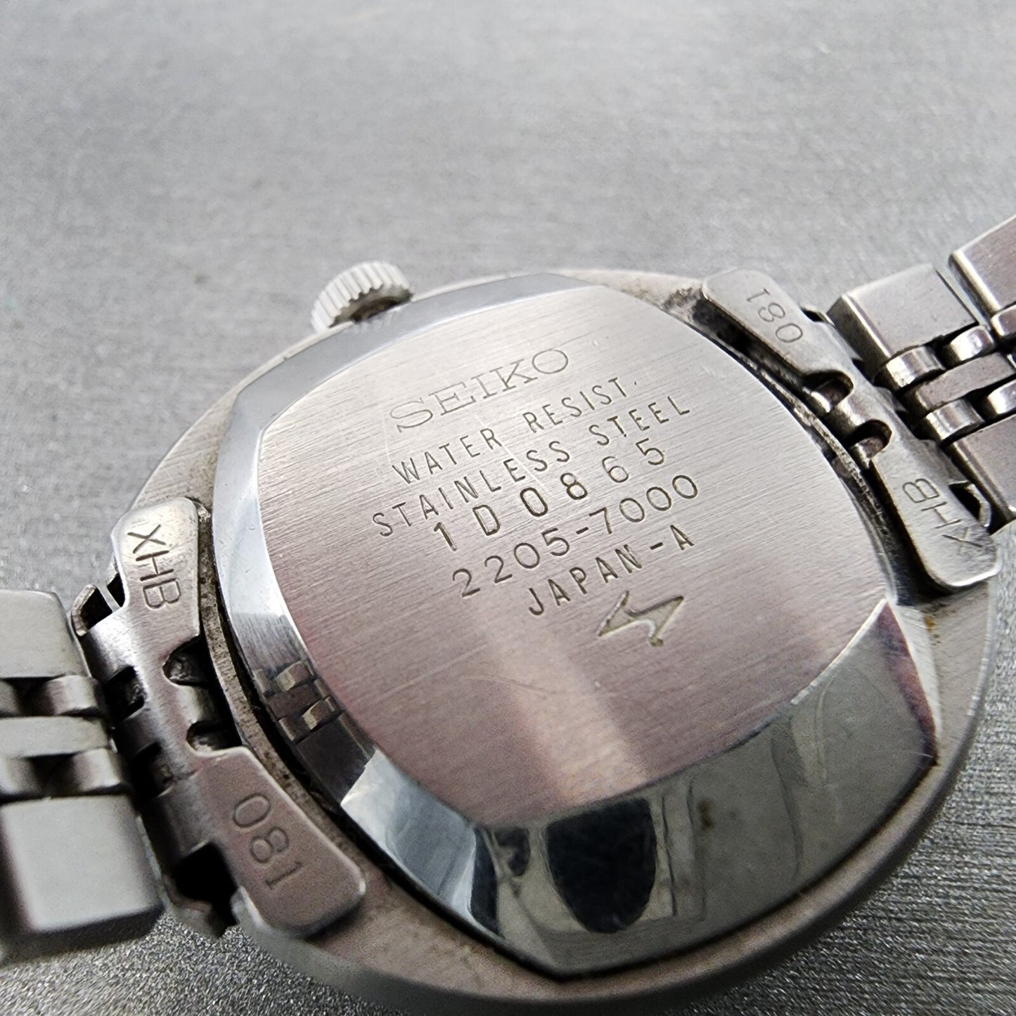 VTG Seiko Automatic Watch Women 27mm Blue Dial Steel Daydate 22057000 PARTS10