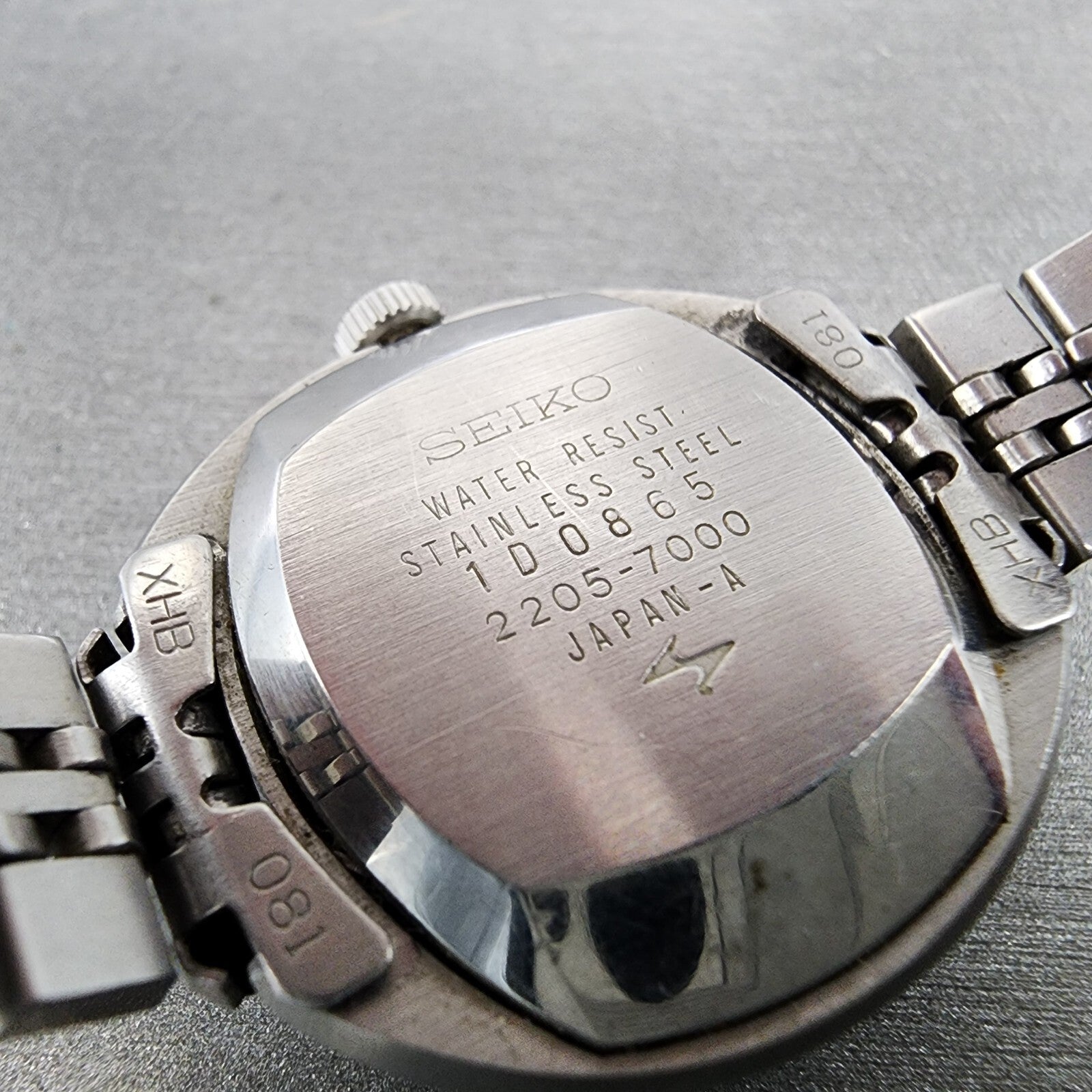 VTG Seiko Automatic Watch Women 27mm Blue Dial Steel Daydate 22057000 PARTS10